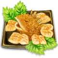 カジカの香草揚げ焼き